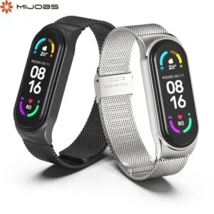 Mi Band 3/4/5/6/7 Metal Narukvice